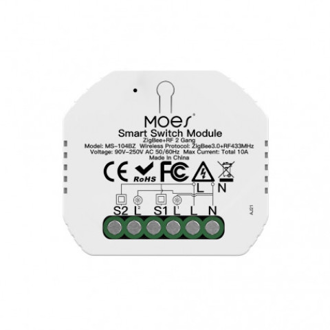 Zigbee Smart Hidden Module 2G