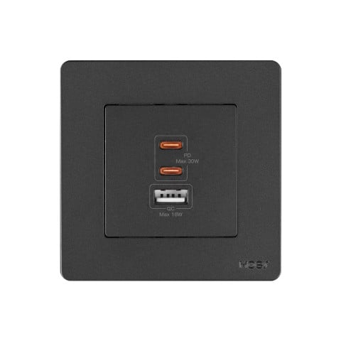 Վարդակ USB 30W
